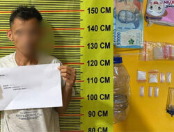 Pengedar Sabu di Sangir Diringkus Polres Solok Selatan
