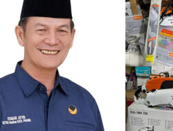 Wakil Ketua DPRD Osman Ayub Serahkan Bantuan 5 Unit Mesin Potong Senso di  DLH Kota Padang