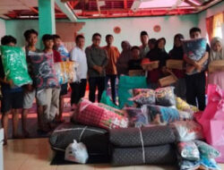 Anggota DPRD Sumbar Bagas Bantu Korban Kebakaran Panti Asuhan Nurul Iman Enam Berlian