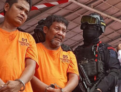 Menangis, Tersangka Kurir Sabu 2,1 Ton Terancam Hukuman Mati