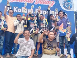 Kolam Pancing Pinang Awan Resmi Dibuka, Lomba Perdana Gaet Pemancing dari Tiga Provinsi