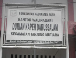 Wali Nagari Durian Kapeh Darussalam Diduga Terlibat Penyimpangan ADN 2024
