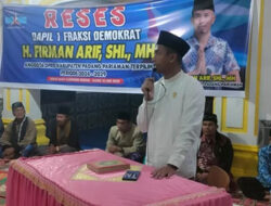 Serap Aspirasi Masyarakat Kurai Taji, Firman Arif Gelar Reses di Surau Baru Kampuang Suduik