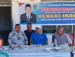 Dorong Pemerataan Pembangunan, Hengki Irawan Serap Aspirasi Warga dalam Reses di Dapil IV