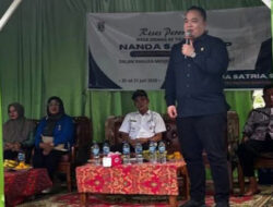 Nanda Satria Gelar Reses Perorangan di Balai Gadang Koto Tangah