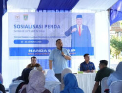Wakil Ketua DPRD Sumbar Nanda Satria Sosialisasikan Perda Perlindungan Koperasi dan UMKM