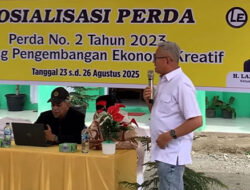 Sosper No. 2 Tahun 2023, Lazuardi Erman Dorong Pemuda Matur Kembangkan Ekonomi Kreatif