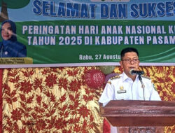 Peringatan HAN ke-41, Bupati Welly Suhery Apresiasi Penampilan Siswa SLB Lubuk Sikaping