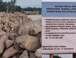 Proyek Rp13 Miliar Kampung Nelayan Merah Putih Diduga Gunakan Material Ilegal