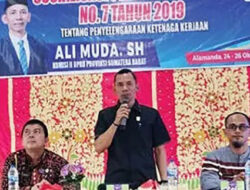 Ali Muda Sosialisasikan Perda Ketenagakerjaan, Singgung Peluang Warga Pasaman Barat
