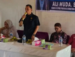 Ali Muda Menggelar Sosper di Nagari Parit, Pentingnya Regulasi Hubungan Kerja