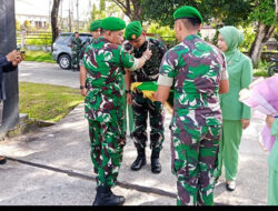 Pisah Sambut Dandim 0319 Kepulauan Mentawai, Letkol Inf. Restu Petrus Simbolon Serahkan Jabatan kepada Letkol Inf. Bambang Budi Hartanto