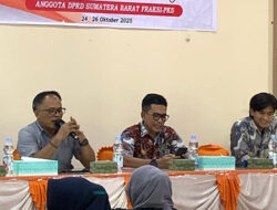 Anggota DPRD Sumbar Muhamad Yasin Gelar Sosper Perlindungan Lahan Pertanian Pangan Berkelanjutan