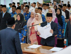 Dinamika Birokrasi Bupati Eka Putra Lantik 34 Pejabat Manajerial
