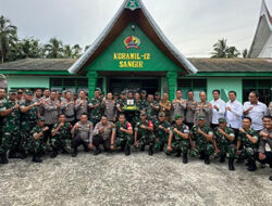 Momen Hangat Sinergi TNI-Polri di HUT ke-80 TNI di Solok Selatan