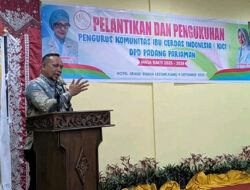 Ketua DPRD Padang Pariaman Hadiri Pelantikan Kepengurusan Komunitas Ibu Cerdas Periode 2025-2028