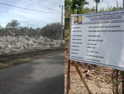Diduga Gunakan Material Tak Berizin, Oknum Aparat Bekingi Proyek Abrasi Pantai Tiku