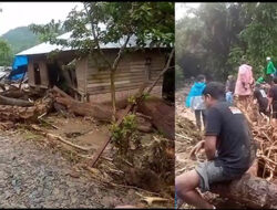 Longsor dan Banjir Landa Mosa Palang, Puluhan Rumah Hancur