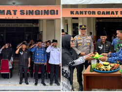 Polres Kuansing Hadiri Upacara HUT PGRI ke-80 dan Lepas Touring PGRI Hulu Kuantan