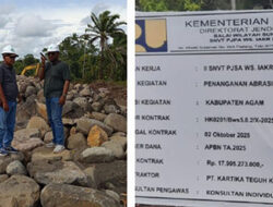 Dugaan Penyimpangan Material Dalam Proyek Abrasi Pantai Tiku, Kapolres Agam: “Sedang Lidik”