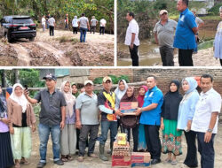 Ketua DPRD Padang Pariaman Tinjau Korong Jirai Baruah dan Salurkan Bantuan
