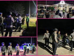 Polres Kuansing Gelar KRYD di Teluk Kuantan, Cegah Gangguan Kamtibmas