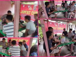 Polsek Kuantan Tengah Gelar Jumat Curhat di Desa Koto Taluk, Kapolres Tekankan Pentingnya Peran Aktif Masyarakat Jaga Kamtibmas