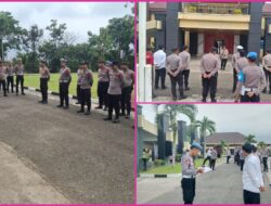 Subsatgas Propam Gelar Apel Personel Ops Lilin LK-2025, Tekankan Disiplin dan Profesionalisme
