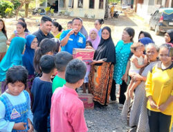Ketua DPRD Padang Pariaman Kembali Salurkan Bantuan Sembako untuk Warga Terdampak Banjir