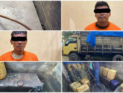 Polres Kuansing Tangkap Dua Pelaku Penyalahgunaan Pengangkutan dan Niaga BBM Solar di SPBU Sako Pangean