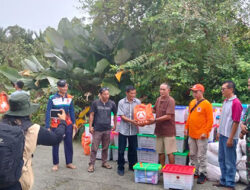 BNPB Mentawai Salurkan Bantuan Logistik ke Desa Muntei dan Madobag