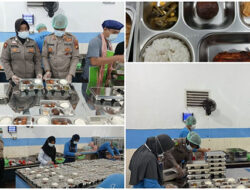 Polres Kuansing Lakukan Pemeriksaan Dapur SPPG Yayasan Kemala Bhayangkari, Pastikan Makanan Layak Konsumsi