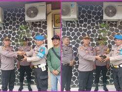 Polsek Kuantan Mudik Berikan Bibit Pohon kepada Personel Berulang Tahun, Kapolres Tekankan Pentingnya Penghijauan