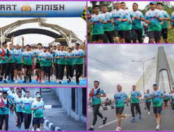 Polda Riau Gelar Marine Police Fun Run, Lari untuk Menjaga Alam dan Lautan