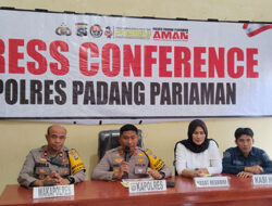 Kriminalitas di Padang Pariaman Turun Sepanjang 2025, Kasus Narkotika Masih Dominan