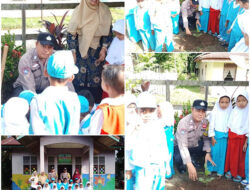 Polsek Hulu Kuantan Gelar Edukasi Green Policing dan Penanaman Pohon, Kapolres Kuansing: “Menjaga Lingkungan Adalah Investasi Masa Depan”