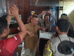 Jajaran Polsek Batang Anai Ucapkan Selamat Ulang Tahun ke-48 kepada Kapolsek IPTU Wadriadi