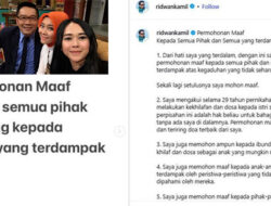 Lisa Mariana, Aura Kasih Hingga Perceraian Tekan Elektabilitas Ridwan Kamil Sepanjang 2025