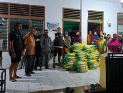 Aksi Kemanusiaan Satreskrim Polres Solok Selatan, Sembako Disalurkan untuk Warga Terdampak Galodo