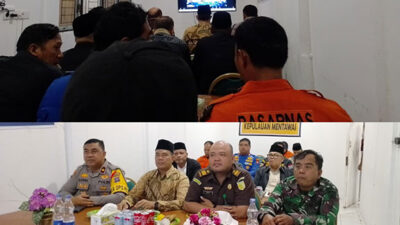 Pemantauan Pengamanan Malam Tahun Baru di Mentawai Digelar Secara Nasional Melalui Zoom Bersama Kapolri dan Panglima TNI