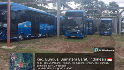 Aksi Mogok Massal Lumpuhkan Transpadang Koridor 2, Gaji Awak Bus Tiga Bulan Tertunggak