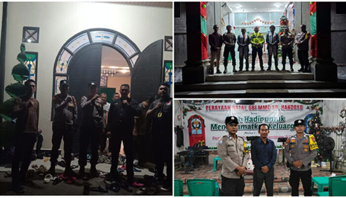 Kapolres Kuansing Pastikan Pengamanan Ibadah Natal dan Tahun Baru 2026 di Kuantan Tengah Berjalan Aman dan Kondusif