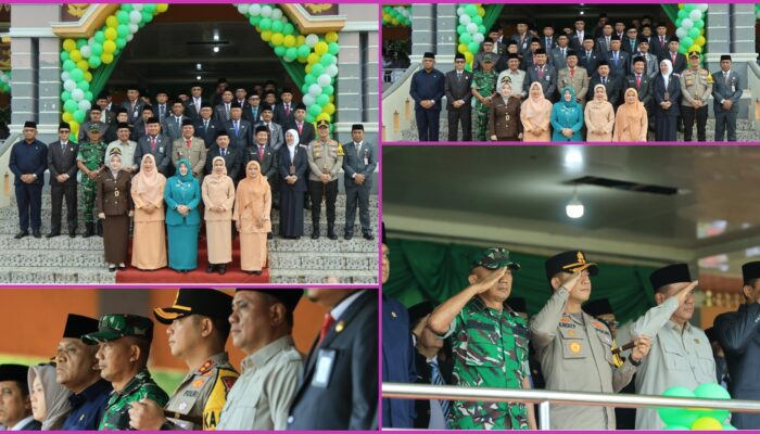 Upacara HAB ke-80 Kemenag RI Tingkat Provinsi Riau di Kuansing Berlangsung Khidmat, Kapolres Tekankan Pentingnya Kerukunan dan Stabilitas Kamtibmas