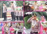 Serah Terima Jabatan Kapolres Kuansing, Farewell Parade Berlangsung Aman dan Lancar