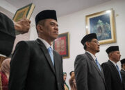 Bupati Eka Putra Lantik 4 Pejabat Tinggi Pratama