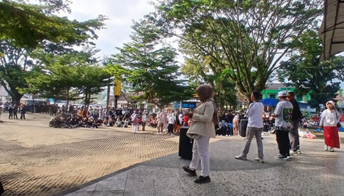 Car Free Day jadi Ruang Kebersamaan Warga Sungai Pagu Solsel