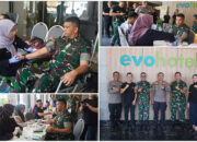 Danrem 031/Wira Bima Hadiri Donor Darah HUT ke-9 Evo Hotel Pekanbaru