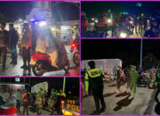 Polres Kuansing Bersama TNI dan Instansi Terkait Gelar Patroli Gabungan Malam Tahun Baru