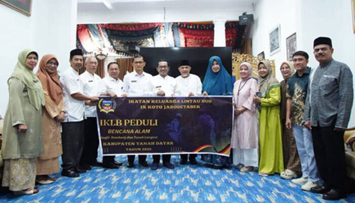 IKLB Jabodetabek dan AP3MI Berikan Bantuan, Bupati Eka Putra Sampaikan Ucapan Terima Kasih
