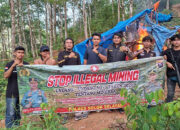 Satgas Anti Ilegal Mining Polres Solok Selatan Tutup Tambang Ilegal di KPGD